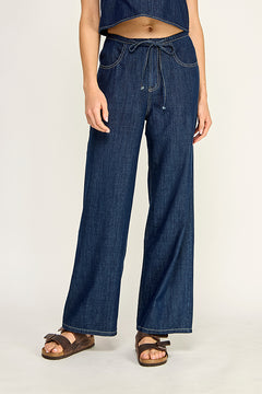 Draw String Denim Pant