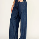 Draw String Denim Pant
