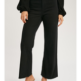 Straight Wide Leg Denim Pants