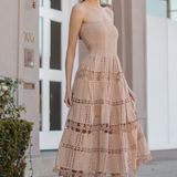 Eyelet Lace tube Dress