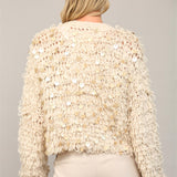 Sequin Detail Cardigan