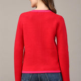 Colorblock Sweater Cardigan