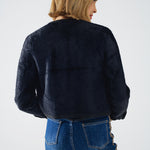 Cardigan With Buttons - Black, Women's Tops Collection