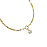 Stone Square Necklace