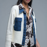 Knitted Cardigan - Cream, Women's Tops Collection