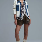 Knitted Cardigan - Cream, Women's Tops Collection