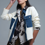 Knitted Cardigan - Cream, Women's Tops Collection