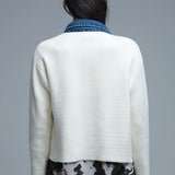 Knitted Cardigan - Cream, Women's Tops Collection