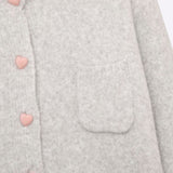 Knit Cardigan With Buttons - Grey, Women's Tops Collection