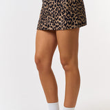 Leopard Mini Skirt