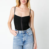 Eyelette Bodysuit