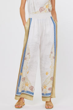 Detail Smocked Pant