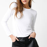 Ribbed Long Sleeve Top