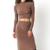 Side Slit Skirt