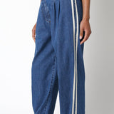 Denim Side Stripe Pant