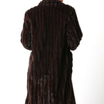 Long Fur Coat - brown, womens coat collection