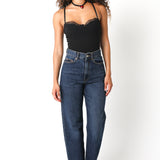 Lace Trim Bodysuit