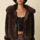 Oversized Faux Fur Jacket