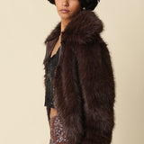 Oversized Faux Fur Jacket