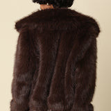 Oversized Faux Fur Jacket