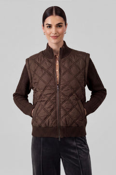 Sweater Combo Jacket