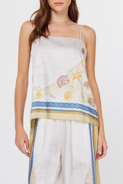 Cami Top With Button Detail