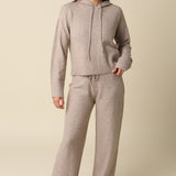 Knit Pull Over Hoodie