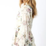 Eyelet Floral Dress