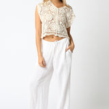 Linen Flowy Pant
