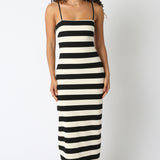 Stripe Maxi Tank Dress