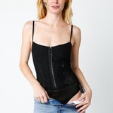 Eyelette Bodysuit