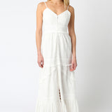 Eyelet Maxi Dress