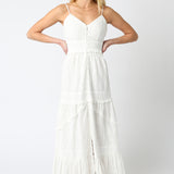 Eyelet Maxi Dress