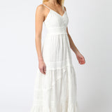 Eyelet Maxi Dress