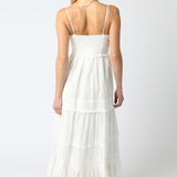 Eyelet Maxi Dress