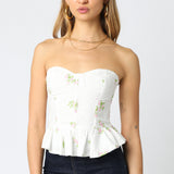 Floral Corset Top