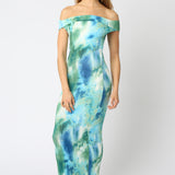 Cowl Neck Midi Dress