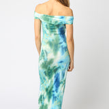 Cowl Neck Midi Dress