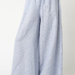 Linen Stripe Pant - Denim, Women's Bottoms Collection