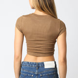 Short Sleeve Cropped Top