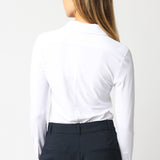 Button Down Bodysuit - white, womens bodysuit collection