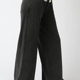 Straight Leg Pant With Drawstring