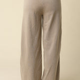 Straight Leg Pant With Drawstring