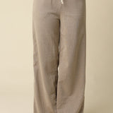 Straight Leg Pant With Drawstring