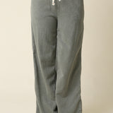 Straight Leg Pant With Drawstring