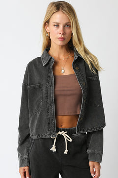 Button Up With Front Pockets