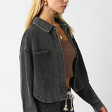 Button Up With Front Pockets