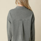 Button Up With Front Pockets
