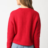 Gold Button 4 Pocket Cardigan