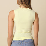 Unsymmetrical Sleeveless Top